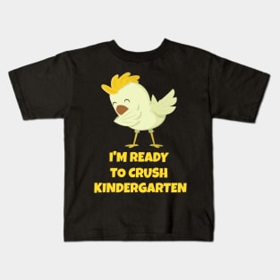 Kids I'm Ready To Crush Kindergarten Funny Toddler Kids Boy Girl T-Shirt Kids T-Shirt